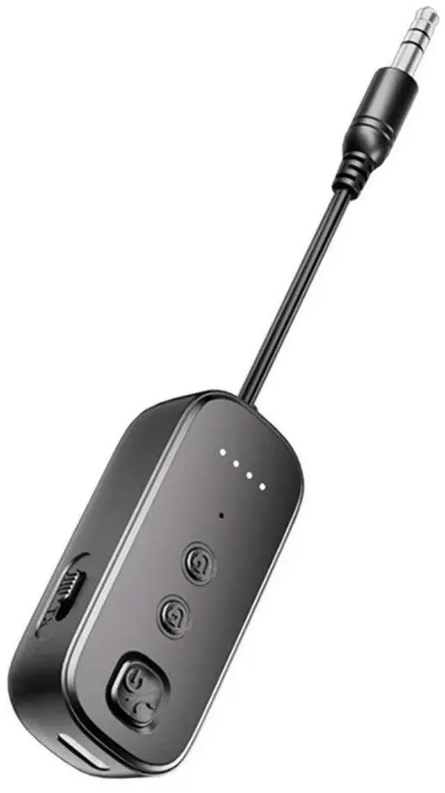 Alt view image 5 of 7 - Wireless Adapter 3.5MM AUX Hifi Stereo Music Bluetooth 5.3 Audio Transmitter Receiver With Mic For Car Airplane TV