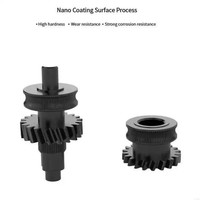 Alt view image 6 of 7 - Extruder Gear for P1P P1S Coating Mold Steel Extrusion Head Gear