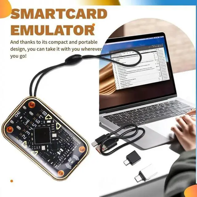Alt view image 5 of 7 - Chameleon Ultra V2.0 RFID Chip Reader Emulator 125Khz 13.56Mhz Card Decode NFC Duplicator+3XUID Keychain/UID Card