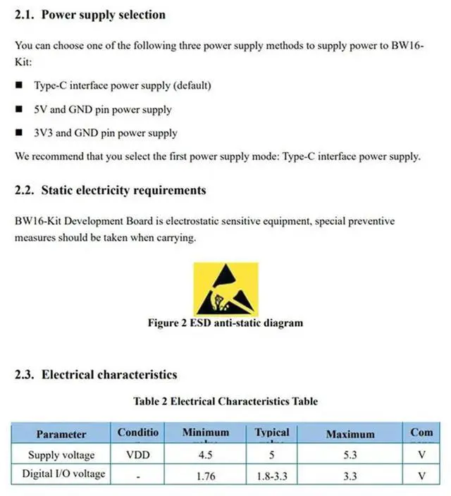 Alt view image 6 of 7 - 4X BW16-Kit Development Board RTL8720DN Dual-Band Wi-Fi Low-Power Bluetooth BLE Module Type-C Interface
