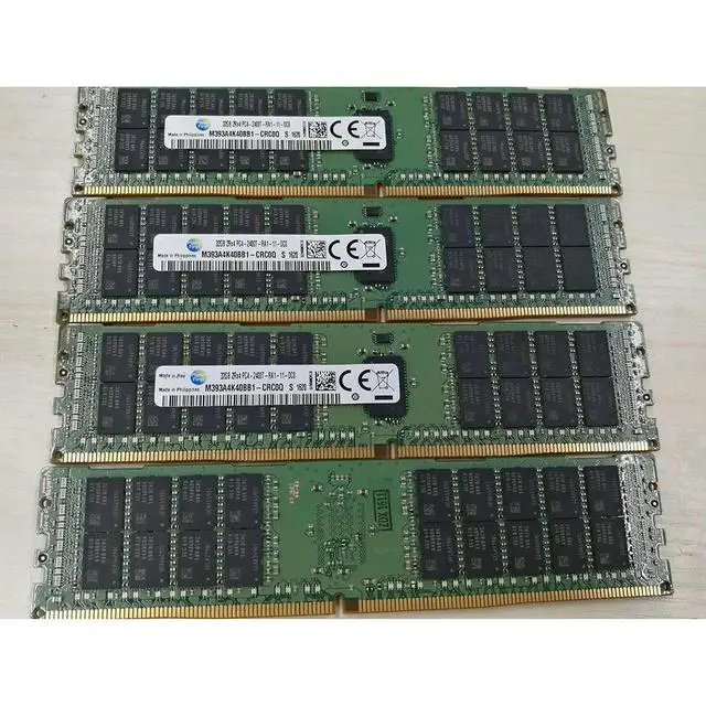Alt view image 6 of 6 - DDR4 2400 Server Memory RAM 32GB 2Rx4 PC4-2400T-R 19200 M393A4K40BB1-CRC0Q