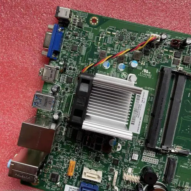 Alt view image 6 of 6 - J3060 Integrated Display Motherboard 851033-601 851033-001 MINI-ITX DDR3 SDRAM Z97-G43 gaming