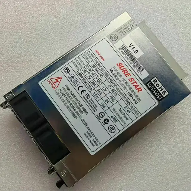 Alt view image 3 of 3 - For TC SURE STAR 400W Power Supply Module SS-400R8P R8P-400