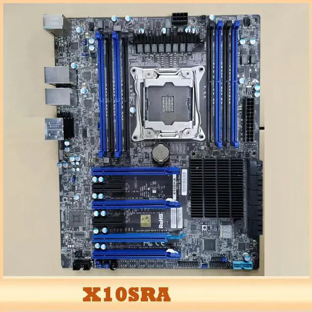 Alt view image 4 of 6 - X10SRA For Supermico C612 X99 Server Motherboard Support the Xeon E5 V3V4 series X10SRA