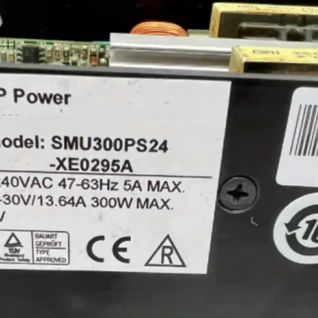Alt view image 6 of 6 - For XP Industrial Medical Power Supply 24V13.64A 300W SMU300PS24-XE0295A