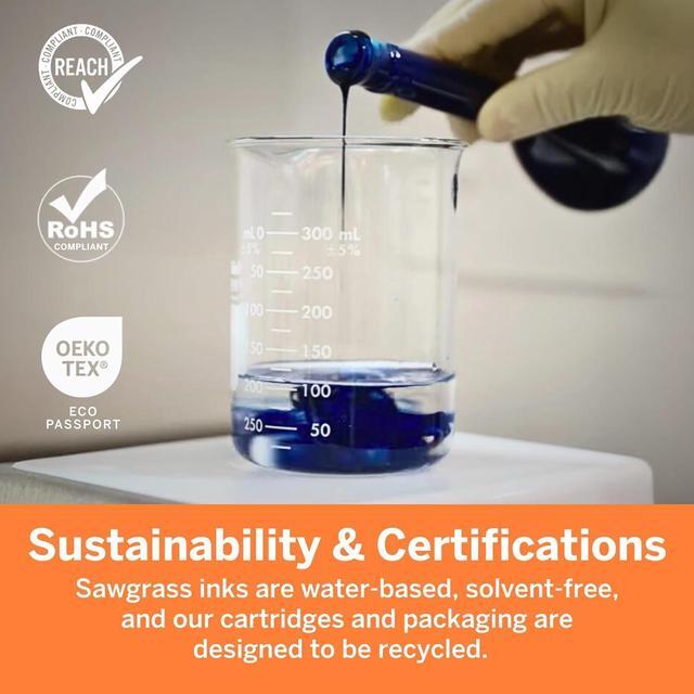 Alt view image 3 of 5 - Sawgrass SubliJet UHD Sublimation Ink Cartridge - Cyan - High-Performance Ink SG500 SG1000 Sublimation Printers - Long-Lasting, High-Viscosity Gel Ink for Vibrant, Crisp Prints