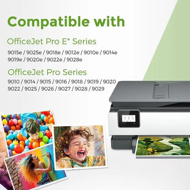 Alt view image 2 of 7 - 962XL Ink Cartridges Combo Pack Replacement for HP 962 XL Ink Cartridges Black and Color HP962 HP962XL for OfficeJet Pro 9015e 9015 9010e 9010 9018 9018e 9020 9025e 9025 Printer (BK/C/M/Y,4 Pack)