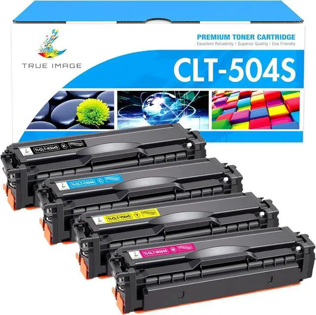 Main image of TRUE IMAGE CLT-504S Toner Cartridge Compatible Replacement for Samsung CLT-504S CLT-K504S CLT-C504S CLT-Y504S CLT-M504S Work for Xpress SL-C1810W SL-C1860FW CLP-415NW CLX-4195FW Printer
