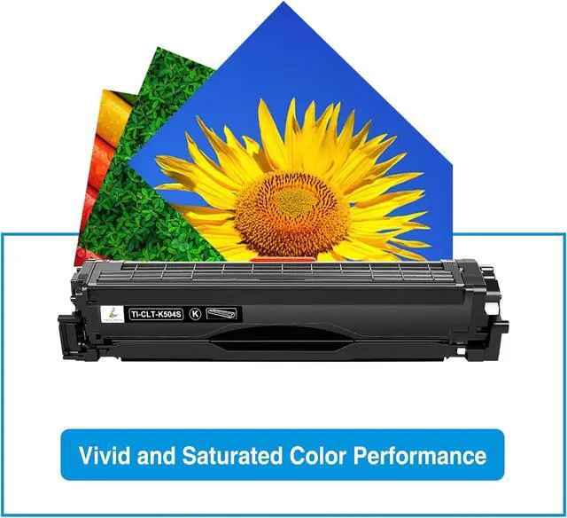Alt view image 5 of 6 - TRUE IMAGE CLT-504S Toner Cartridge Compatible Replacement for Samsung CLT-504S CLT-K504S CLT-C504S CLT-Y504S CLT-M504S Work for Xpress SL-C1810W SL-C1860FW CLP-415NW CLX-4195FW Printer