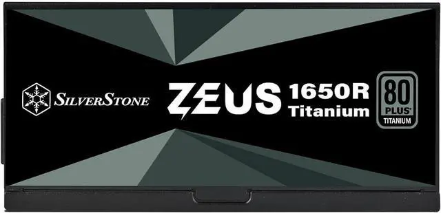 Alt view image 3 of 7 - SilverStone Technology Zeus 1650R Titanium 80 Plus Titanium 1650W PCIe Gen5 / ATX 3.1 Power Supply, SST-ZU1650R-TM