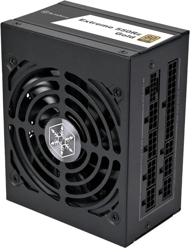 Alt view image 6 of 7 - SilverStone Technology Extreme 550Rz Gold 550W SFX12V 4.1 PCIe Gen 5 Modular SFX Power Supply, SST-EX550R-GM