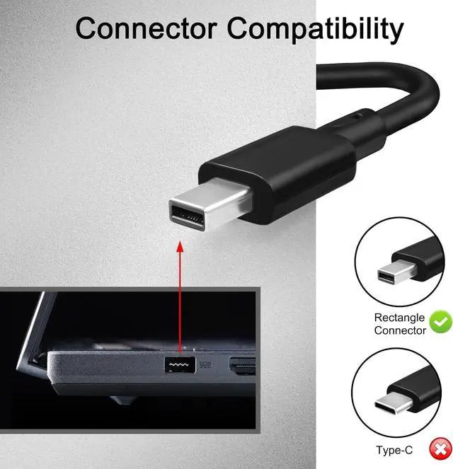 Alt view image 4 of 6 - 240W Laptop Charger for Asus ROG Zephyrus G14 G16 2025 GU605CX GU605CW GU605CR GA403WW GA403WR GA403W GA403WZ TUF Gaming A16 A18 2025 FA808UP FA608UP RTX 5090 5080 5070 Power Cord