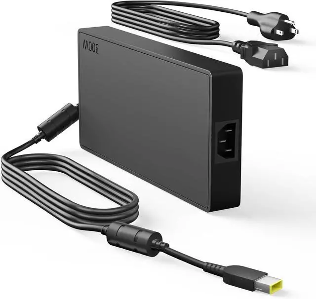 Alt view image 2 of 6 - 300W 20V 15A Laptop Charger Compatible with Lenovo Legion 5 5i 5P 7 7i R9000P R9000K Y9000K Y9000X fit for Legion C7 S7 Y540 Y545 Y740 ADL300SDC3A SA10R16956 Slim Tip Power Supply Adapter