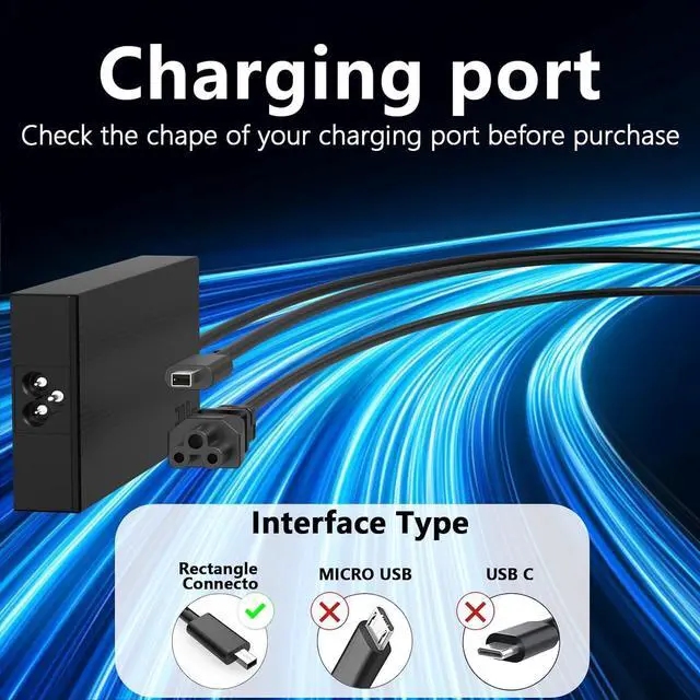 Alt view image 2 of 6 - 200W Rectangle Conn Charger Compatible with ASUS ProArt P16 (H7606) H7606WI Laptop Power Adapter