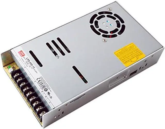 Main image of LRS-600-12 Industrial Power Supply, 12V 50A 600W, High Efficiency 90%, Surge and Overload Protection, 5G Vibration Resistant, Reliable for Industrial Automation & Robotics