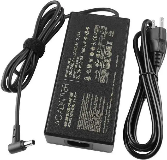 Main image of 180W 20V 9A Laptop Power Charger Adapter Replacement for Asus A20 180P1A ROG Zephyrus G14 GA401QE GA401QM Zephyrus G15