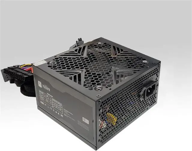 Alt view image 2 of 4 - Desktop Computer Power Supply PS650Pw 600W 110V-230v Black Silent