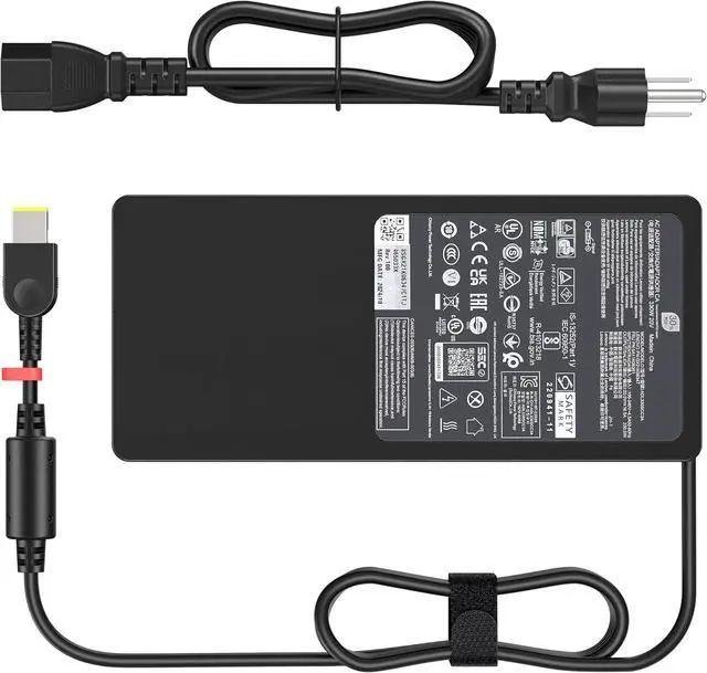 Alt view image 2 of 7 - 330W Laptop Charger for Lenovo Legion 7 9 7i 9i Pro Y900 Y700 RTX 4070 4080 4090,20V/16.5A AC Adapter for Lenovo Gamming Laptop Power Supply Cord ADL330SDC3A GX21M50608 Slim Tip