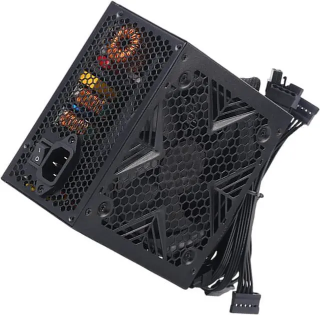 Alt view image 5 of 7 - PC Power Supply Gaming Computer Power Supplies 550W/650W/750W with Quiet 120mm FDB Fan Efficient