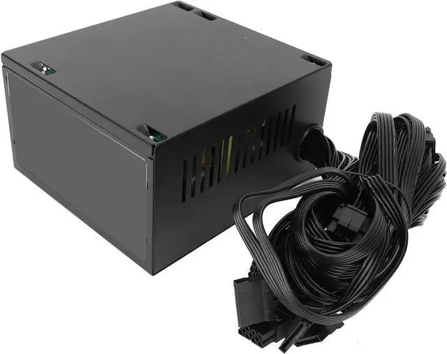 Alt view image 2 of 7 - Smart 500W ATX Power Supply, Certified PSU, 12cm Continuous Power with Ultra Quiet Cooling Fan, ATX 12V Double Core Platform Desktop Computer Power Supply