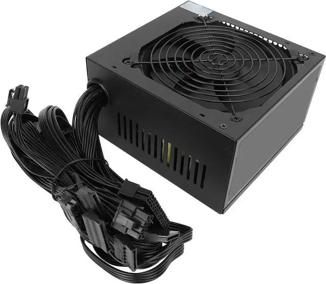 Alt view image 4 of 7 - Smart 500W ATX Power Supply, Certified PSU, 12cm Continuous Power with Ultra Quiet Cooling Fan, ATX 12V Double Core Platform Desktop Computer Power Supply