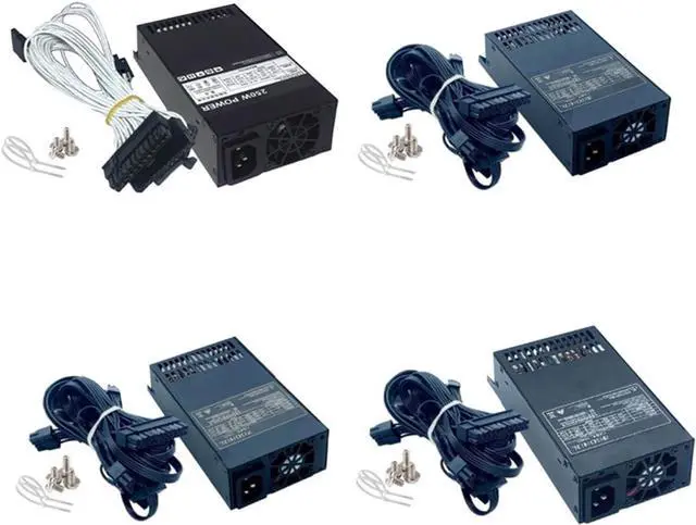 Alt view image 4 of 7 - 1U Computer Power Supply Temperature Controlled Fan for Quiet Operations 250W 300W 700W 850W