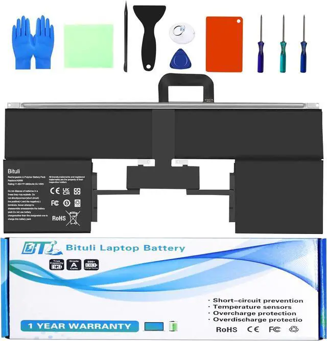 Main image of A2669 A2681 Laptop Battery Replacement for MacBook AIR 13" M2 2022 A2681 661-26150 MLY33LL/A MLY43LL/A Series Notebook 11.55V 53.13Wh