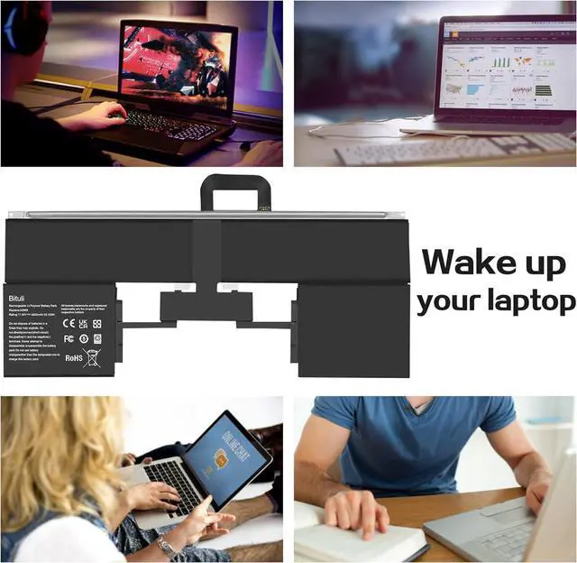 Alt view image 5 of 6 - A2669 A2681 Laptop Battery Replacement for MacBook AIR 13" M2 2022 A2681 661-26150 MLY33LL/A MLY43LL/A Series Notebook 11.55V 53.13Wh