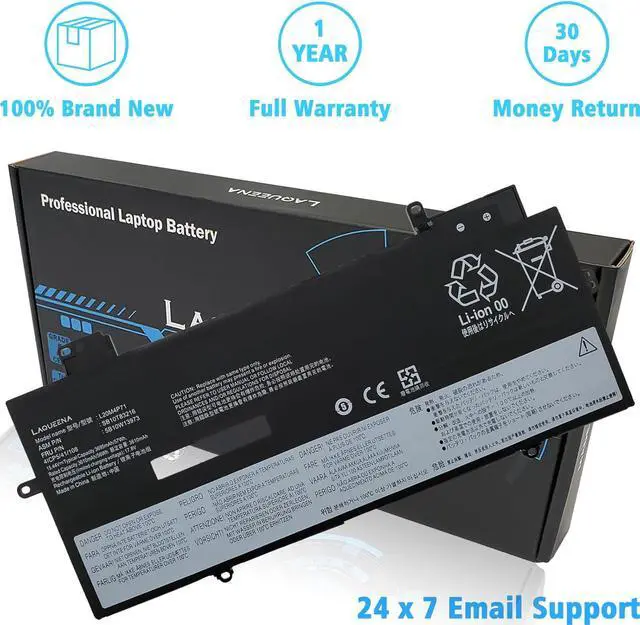 Alt view image 4 of 6 - L20M4P71 Laptop Battery Compatible with Lenovo ThinkPad X1 Carbon 9th 10th Gen X1 Yoga 6th 7th Gen 2021 Series L20C4P71 L20D4P71 L20L4P71 SB10T83217 SB10T83216 SB10T83218 SB10T83215