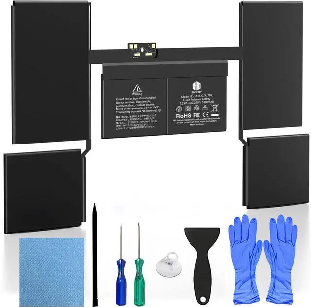 Main image of Battery A1527 A1705 Replacement for MacBook 12 Inch Retina A1534 A1705 (Early 2015, Early 2016, Mid 2017), Laptop Battery A1527 A1705 EMC 2746 2991 3099