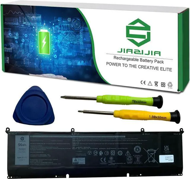 Main image of 8FCTC Laptop Battery Replacement for Dell G15 5510 5511 5515 5520 5521 5525 G7 7500 Precision 5550 5560 Inspiron 7510 7610 Series Notebook 0DVG8M DVG8M 0P8P1P P8P1P Black 11.4V 56Wh 4650mAh