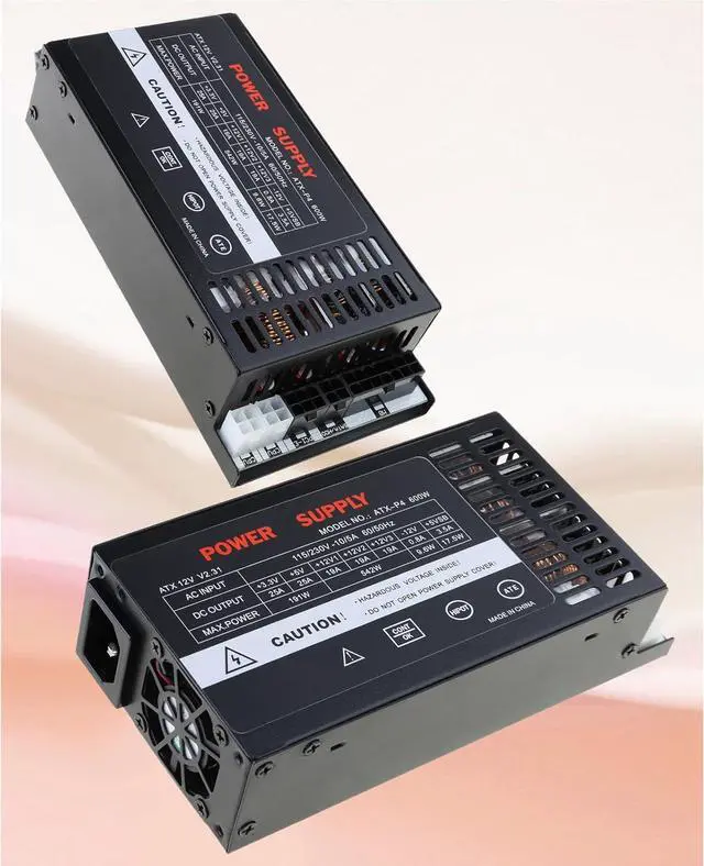 Alt view image 5 of 7 - 110-264V Efficient 600W Modulars Power Supply for ITX Systems Overcurrent and Short Circuits Protections