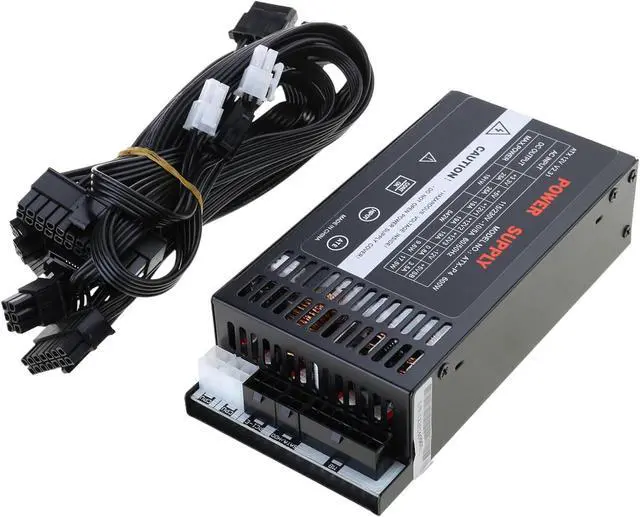 Alt view image 7 of 7 - 600W Full Modulars 1U Flexs ATXs PSUs PC Power Supply 110-264V for K39 ITX Case Game Desktop