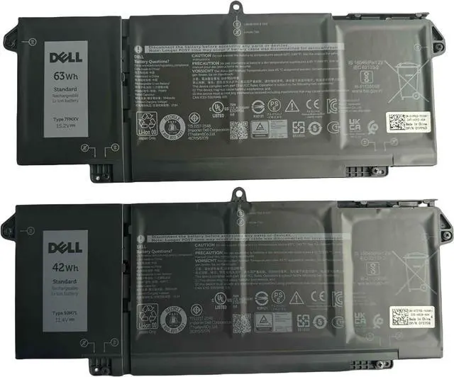 Alt view image 4 of 4 - DELL 9JM71 11.4V 42Wh for Dell Latitude 5320/5320 2-in-1,Latitude 7320/7320 2-in-1,Latitude 7420/7420 2-in-1,Latitude 7520 Series,P/N: 0TN2GY 0727CG 4M1JN 1PP63 HDGJ8 MHR4G