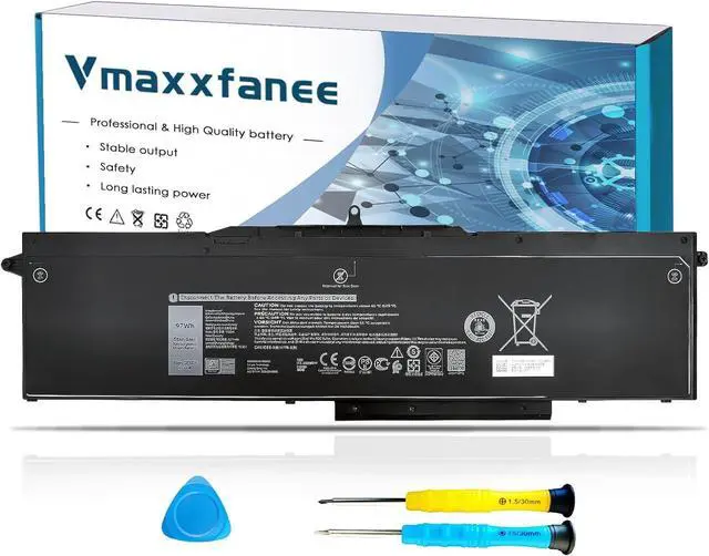 Main image of 1FXDH Laptop Battery Replacement for Dell Precision 3551 3541 Latitude 15 5511 5501 E5501 E5511 Series P80F P80F003 P80F004 1WJT0 01WJT0 0D191G D191G CN-0D191G IFXDH 11.4V 97Wh 8071mAh