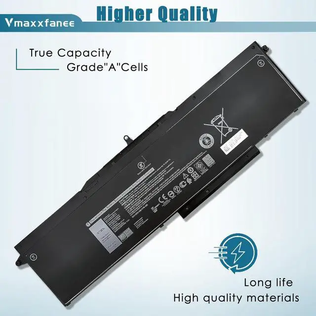 Alt view image 3 of 7 - 1FXDH Laptop Battery Replacement for Dell Precision 3551 3541 Latitude 15 5511 5501 E5501 E5511 Series P80F P80F003 P80F004 1WJT0 01WJT0 0D191G D191G CN-0D191G IFXDH 11.4V 97Wh 8071mAh