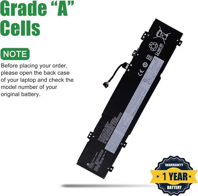 Alt view image 4 of 5 - L22D3PF2 Laptop Battery Replacement for Lenovo V14 V15 G4 AMN IdeaPad Slim 3 14AMN8 14IAH8 14IAN8 15IAN8 15IRH8 15IRU8 16IAH8 Series SB11K09308 L22B3PF2 L22M3PF2 L22X3PF2 L22C3PF2 11.31V 47Wh