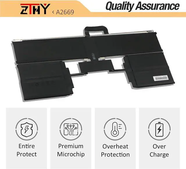 Alt view image 5 of 7 - ZTHY A2669 A2681 Laptop Battery Replacement for MacBook AIR 13" M2 2022 A2681 (EMC 4074) 661-26150 MLY23LL/A MLXX3LL/A MLXW3LL/A MLXY3LL/A MLY03LL/A MLY43LL/A MLY33LL/A MLY13LL/A Series 11.54V 52.6Wh