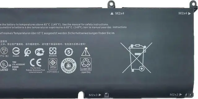 Alt view image 3 of 5 - 69KF2 Laptop Battery 86Wh Compatible with Dell Alienware M15 R3 / M15 R4 / M15 R5 / M15 R6 / M15 R7 / M16 R1 / M17 R3 / M17 R4 / Precision 5550 5560 5570 / XPS 9500 9510 9520 Series 8FCTC 70N2F
