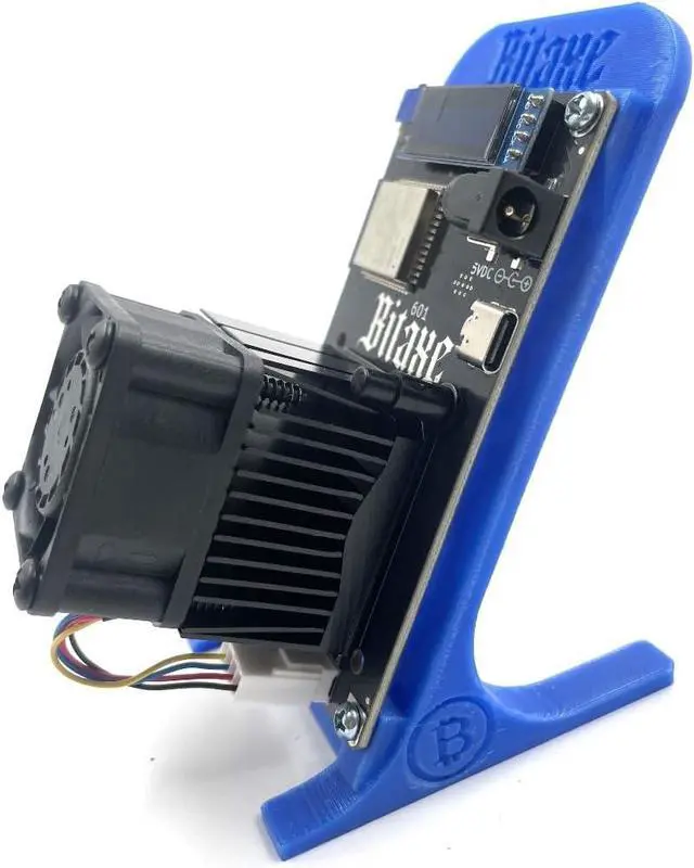 Main image of Bitaxe Gamma 601 Bitcoin Miner Solo Miner 1.2TH/S 17W BM1370 Dedicated to Bitcoin (BTC) Mining (Dark Blue)