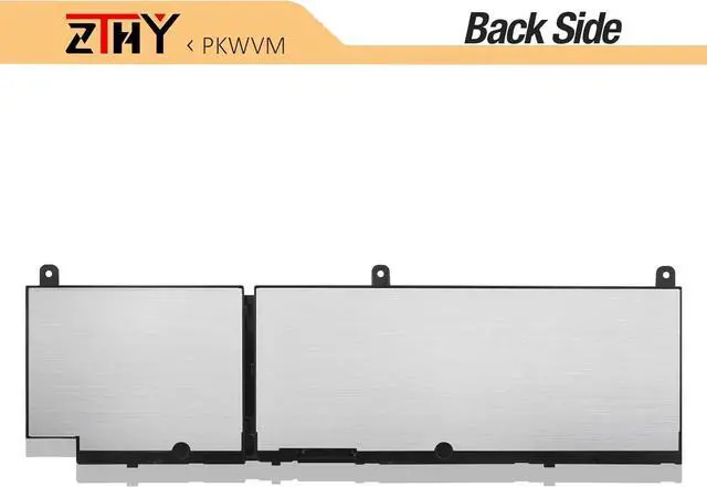 Alt view image 6 of 7 - ZTHY 95Wh PKWVM Laptop Battery Replacement for Dell Precision 7550 7560 7750 7760 Mobile Workstation P44E P93F P44E001 P44E002 P93F001 P93F002 C903V CR72X 17C06 0CR72X 0447VR 068N03 453-BBCQ 11.4V