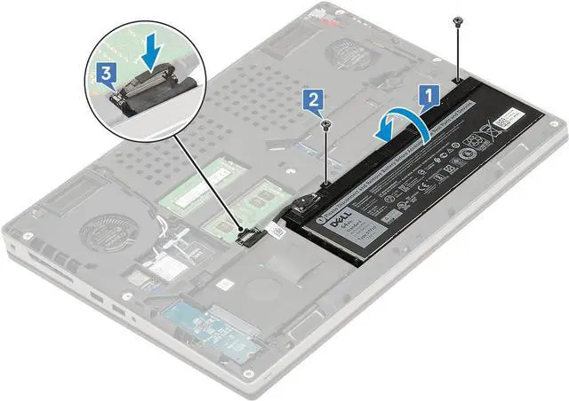 Alt view image 2 of 5 - DELL 5TF10 7.6V 64Wh for Dell Precision 7530,7540, 7730,7740, P34E P34E001 P34E002 P74F P74F001 P74F002 Series Notebook P/N:NYFJH RY3F9 0RY3F9 7M0T6 0GHXKY