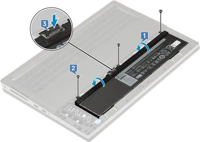 Alt view image 3 of 5 - DELL 5TF10 7.6V 64Wh for Dell Precision 7530,7540, 7730,7740, P34E P34E001 P34E002 P74F P74F001 P74F002 Series Notebook P/N:NYFJH RY3F9 0RY3F9 7M0T6 0GHXKY