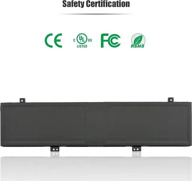 Alt view image 7 of 7 - 76Wh C41N2101 Battery Compatible with ASUS ROG Zephyrus G14 GA402 GA402R GA402RJ GA402RK GA402NI GA402NJ TUF Dash F15 FX517ZC FX517ZR Zenbook Pro 14 Duo OLED UX8402ZA UM6702RA 15X K6501ZM