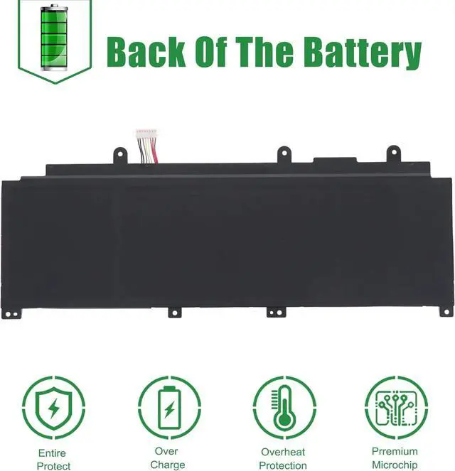 Alt view image 5 of 5 - C41N2203 Laptop Battery Replacement for Asus Rog Flow X13 2023 GV302XA GV302XI GV302XU GV302XV Series Notebook Black 15.56V 75Wh 4825mAh