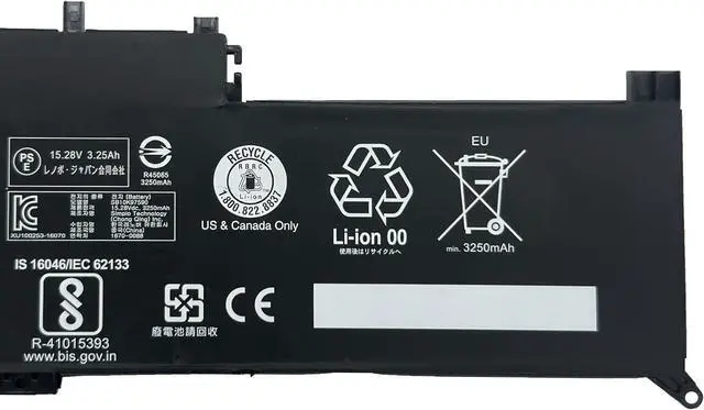 Alt view image 3 of 5 - 01AV433 01AV432 01AV434 Laptop Battery 51Wh 3340mAh 4-Cell 15.28V Compatible with Lenovo ThinkPad Yoga 370 / ThinkPad X380 Yoga Series SB10K97590 SB10K97589 SB10K97591