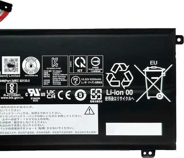 Alt view image 4 of 6 - L21M4PE1 Laptop Battery 99.99Wh 6443mAh 4-Cell 15.52V Compatible with Lenovo Legion S7 16IAH7 82TF / Legion S7 16ARHA7 82UG / Yoga 7 16IAH7 82UF Series L21C4PE1 L21B4PE1
