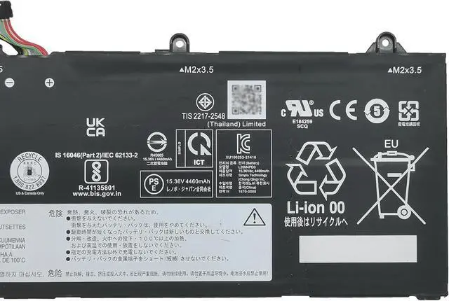 Alt view image 4 of 6 - L20M4PD3 L20L4PD3 Laptop Battery 71Wh 4-Cell 15.36V Compatible with Lenovo Legion S7-15ACH6 / Legion S7-16IAH7 / Legion S7-16ARHA7 / ThinkBook 16p G2 ACH/ThinkBook 16p G3 ARH Series