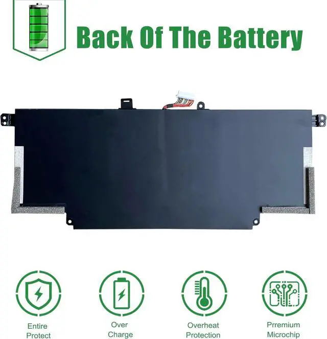 Alt view image 6 of 6 - SS06XL M73478-005 Laptop Battery Replacement for Hp Elite Dragonfly G3 Series Notebook M73478-006 M64310-AC1 HSTNN-OB2M 11.58V 68.4Wh 5673mAh