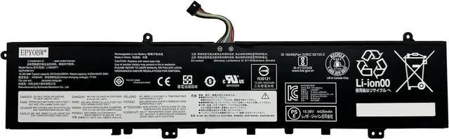 Main image of L18D4PF1 Laptop Battery 69Wh 4510mAh 4-Cell 15.36V Compatible with Lenovo Yoga 9-15IMH5 / ideapad Yoga C940-15IRH Series L18M4PF1